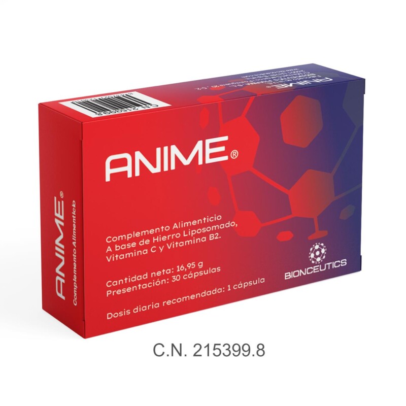 ANIME 30 cápsulas